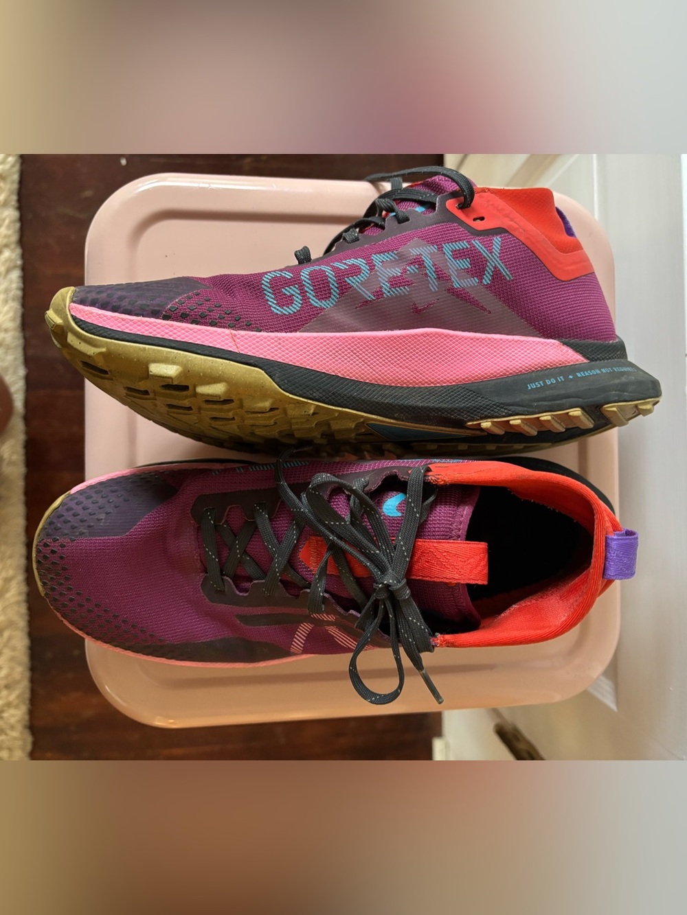 Nike Women’s GORE-TEX Magenta Pink Trail Running Shoes
